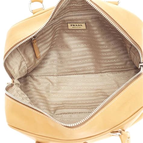 prada semitracolla|Prada Semitracolla Bowler Bag Vitello Daino .